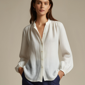 Ridgewood Linen Blouse