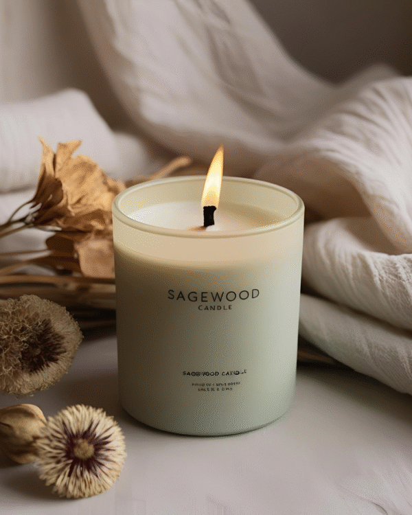 Sagewood Candle
